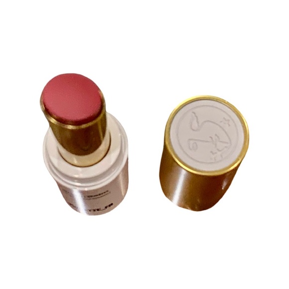 Violette_FR Bisou Balm Sheer Matte Lipstick - Gold and White - Picture 3 of 5